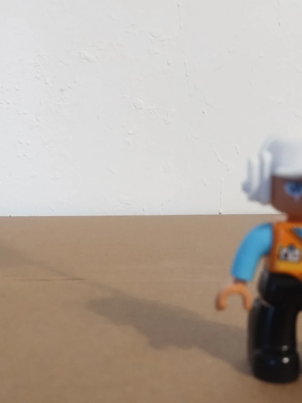 Lego Duplo Male Tower Crane Construction Figure  Minifigure